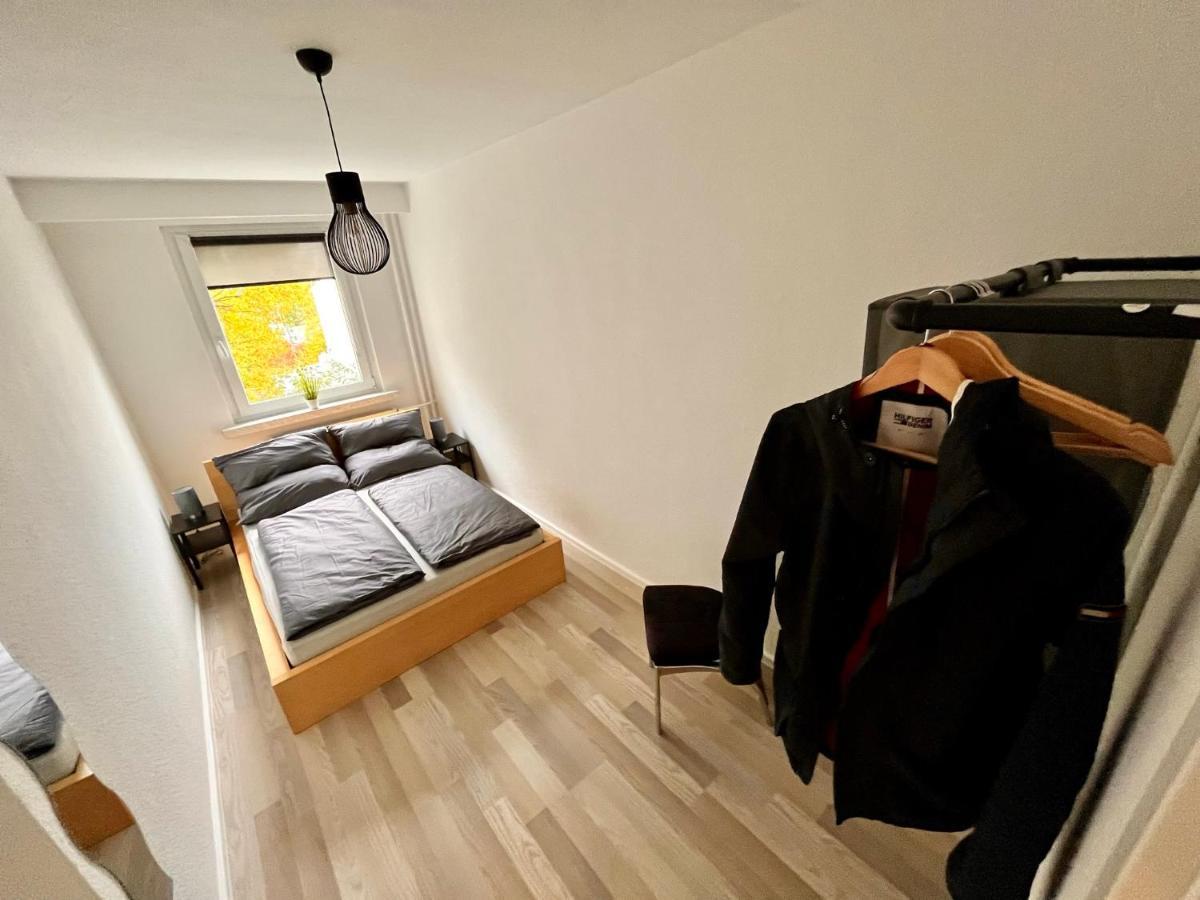 Kmhosting Zentrum Modern Appartement - Kingsize Boxspringbett เคมนิตซ์ ภายนอก รูปภาพ