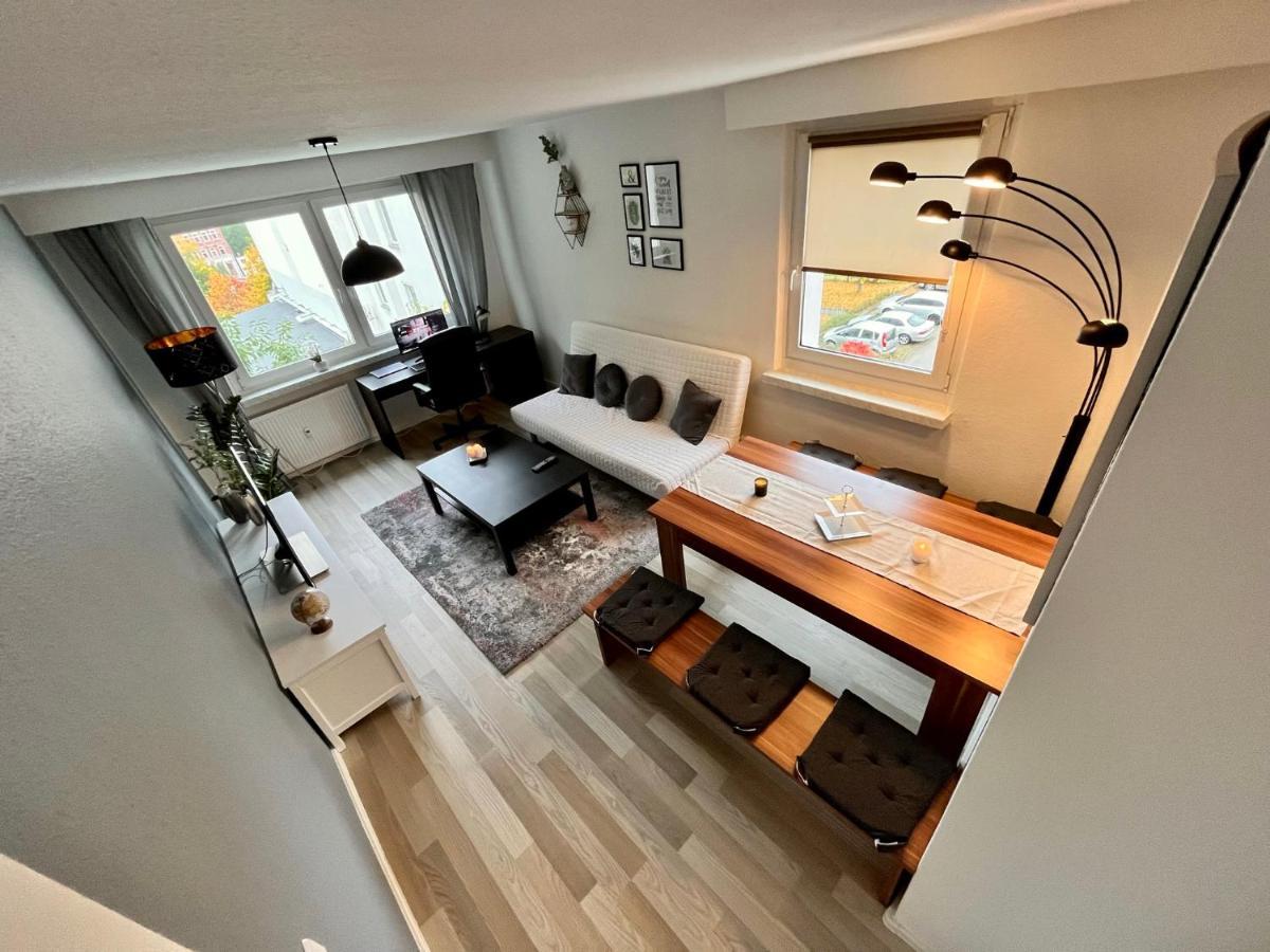 Kmhosting Zentrum Modern Appartement - Kingsize Boxspringbett เคมนิตซ์ ภายนอก รูปภาพ