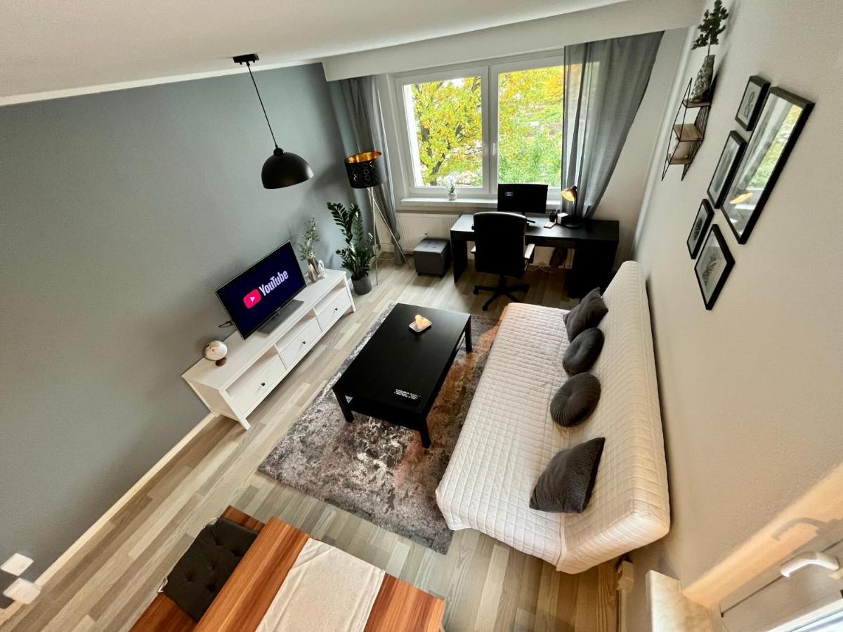 Kmhosting Zentrum Modern Appartement - Kingsize Boxspringbett เคมนิตซ์ ภายนอก รูปภาพ
