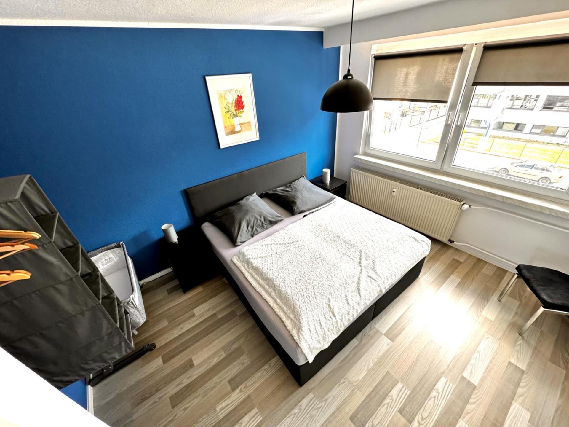 Kmhosting Zentrum Modern Appartement - Kingsize Boxspringbett เคมนิตซ์ ภายนอก รูปภาพ